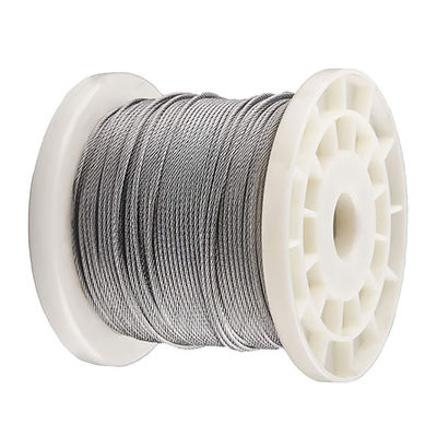 Ein guter Preis. Nichtlegierte 5,56 mm galvanisierte Stahldrahtsträhne ASTM A475 Standardklasse A Dia 7 Strähne Online