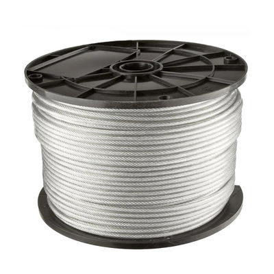 Ein guter Preis. Stahlgehalt AiSi Standard galvanisierter Stahlstrang Stahldrahtkabel 1,2 mm 2 mm 1 * 7 1 * 19 Online