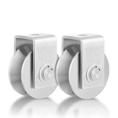 Schiebetüren mit V-Rohren, Rollen, doppelte Lager, Rad für Schiebetüren