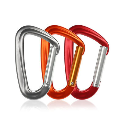 Ein guter Preis. Aluminium-D-Form-Carabiner-Clip 24KN-Snap-Hook für verschiedene Anwendungen Online