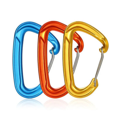 Ein guter Preis. 22KN-Aluminiumkarabiner für Hacke und Hängeklemmen in der Schwerindustrie für Aktivitäten im Freien Online