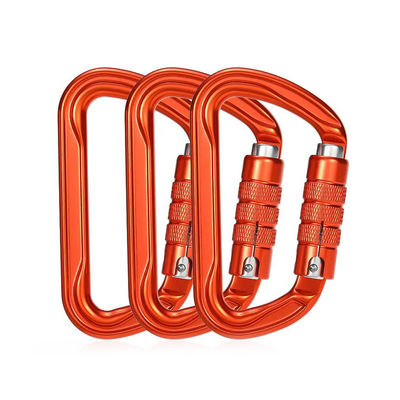 Ein guter Preis. OEM akzeptabel 30KN Aluminiumlegierung Auto-Lock Snap Hook für Klettergeräte 7075 Online