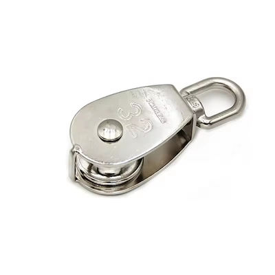 Ein guter Preis. AISI316 Pulley Block Drahtseilbefestigungen Dreh-Auge Pulley Block Einblatschiff Rigging Hardware Online