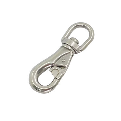 Ein guter Preis. Edelstahl Bull Eye Schwenkbare Einzelschnapphaken Marinequalität Online