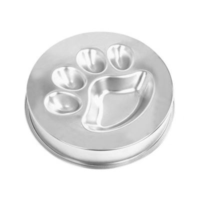 Ein guter Preis. Keine Zeit für das Einrichten von Tierfutterschale mit abgerundeten und rutschfesten Edelstahlmaterial Online