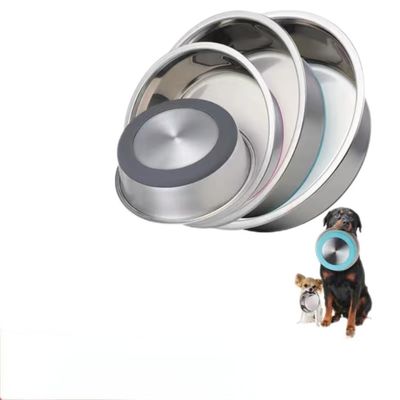 Ein guter Preis. Nicht rutschfähige Edelstahl-Hunde-Schüssel perfekt für die Fütterung großer Hunde Online