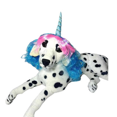 Ein guter Preis. Farbenfrohe Regenbogen-Haustierperücke für Katzen und Hunde Online