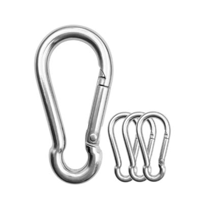 Polsterte Veredelung aus Edelstahl Karabiner Snap Spring Hook Clip mit OEM Annahme