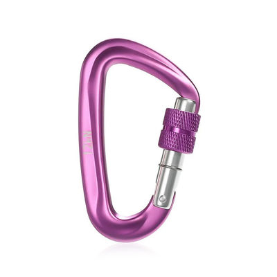 Ein guter Preis. Kleine Sicherheits-Snap Hook Clip Aluminiumlegierung Schlüsselschlüsselverschluss Carabiner für OEM-Zulassung Online