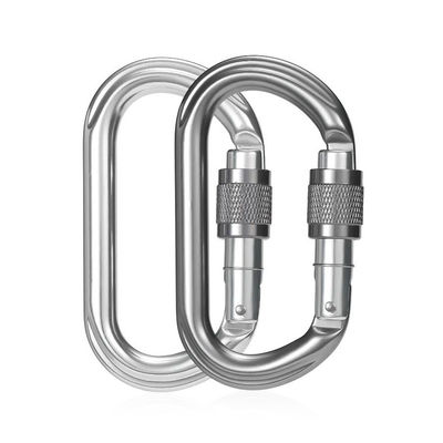 Ein guter Preis. 25KN Snap Hook Verriegelung Aluminium Karabiner Clip perfekt für Sicherheit und Sicherheit Online