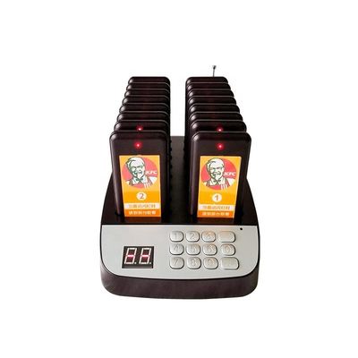 Ein guter Preis. Private Form Hand Mini Wireless Gäste Paging System Coaster Pager Paket Größe 495*205*70MM Online