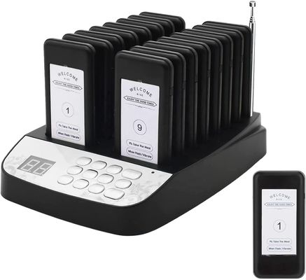 Ein guter Preis. 800 m drahtlose Entfernung ABS Plastik Paging System für optimierte Restaurantbetrieb Online
