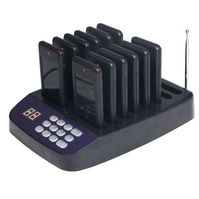 Ein guter Preis. 300mAh Lithium-Batterie Wireless Pager Kit Schlange Buzzer Systeme im vernünftigen Restaurant Online