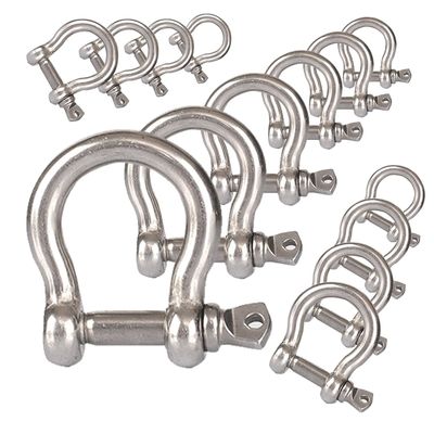 Ein guter Preis. Präzisionsgusstechnik Schwerlast-D-Ringschnalle für Anwendungen im Bogenrigging Online