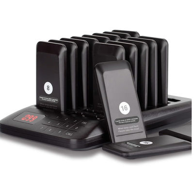 Ein guter Preis. Wasserdichtes Pager Anrufsystem 16 Blinklichter Wireless Restaurant Pager System Online