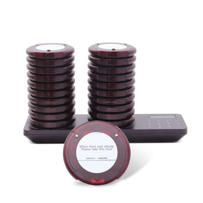 Ein guter Preis. Verwalten Sie Ihren Kundenfluss effizient mit 20 Coaster Pagers Beeper Buzzer System Online