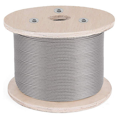 Ein guter Preis. Stahlkabel aus Edelstahl AISI316 AISI304 Drahtseil mit sonstiger Verarbeitung 7x7 Stahlkabel Online