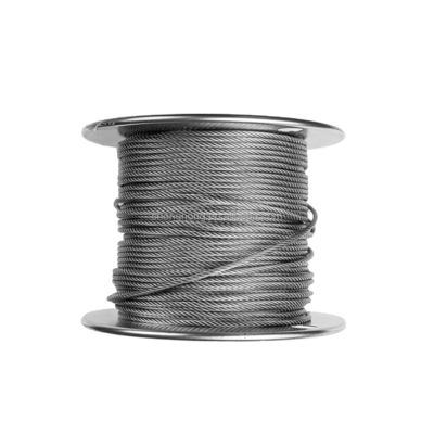 Ein guter Preis. 20 mm galvanisiertes Stahldrahtseil für Kohlenstoffstahl 6 x 19 Stahlkabel mit Zinkbeschichtung Online