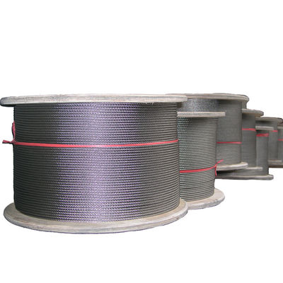 Ein guter Preis. 300-Serie 6x7 FC Edelstahlkabelseile Aisi304 Aisi316 Edelstahldrahtseil 3mm 4mm 5mm Länge 1000m/Rolle oder Anpassung Online
