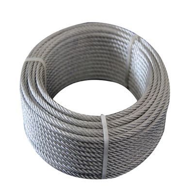 Ein guter Preis. Hochkohlenstoffstahl 6*19 Drahtseil 3mm-16mm für Fitnessstudio-Ausrüstung Kabel Winde Heißdip Galvanisiert/Elektrisch Galvanisiert Online