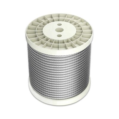 Ein guter Preis. Gewährleistetes Kabel aus Edelstahl für Hebe-/Kran-/Marine-Stahlkern 7 Draht/19 Drahtbau und Langlebigkeit Online
