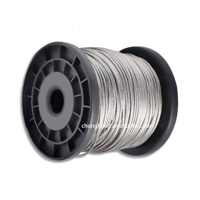 Ein guter Preis. Stahlkern/Faserkern Drahtseil 1/16 für Flugzeugspannung Galvanisierter Edelstahl Online