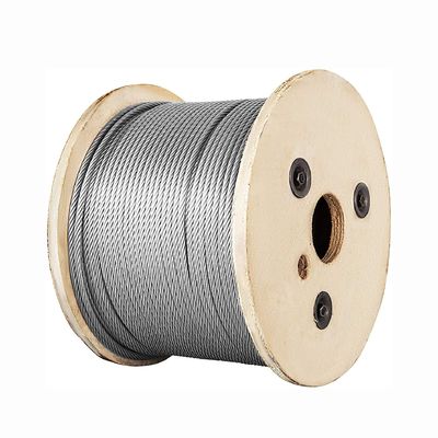 Ein guter Preis. 1x19 Bau-AiSi-Standard 316 Edelstahlkabel 1/8 Zoll Stahldrahtseil für Geländer Online