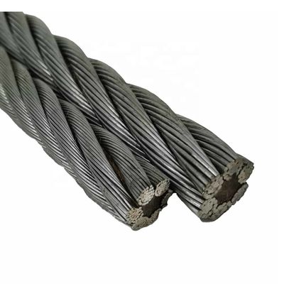 Ein guter Preis. 6X19 FC Stahldrahtkabel geflochtenes Spannseil für Bearbeitungsanforderungen Online