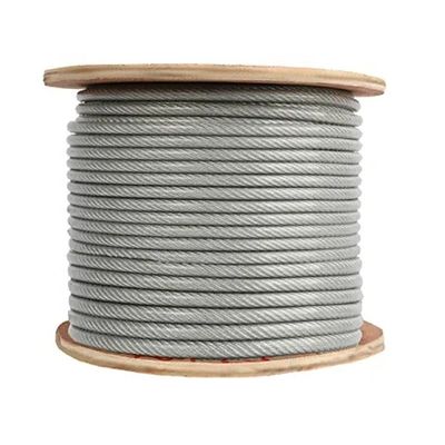Ein guter Preis. Anpassungsfähiges 13 mm galvanisiertes Stahldrahtseil 35 x 7 Nicht-Rotationsstahldrahtterminal mit AiSi-Standard und -Standards Online