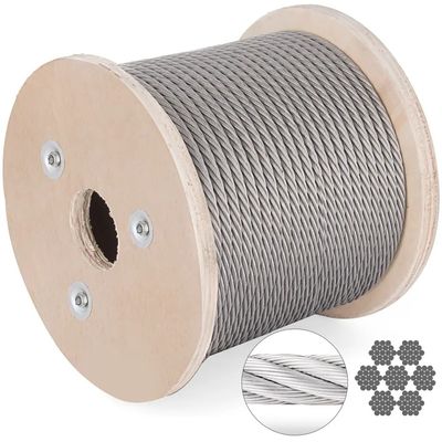 Ein guter Preis. Spezielle Kaltspannung Stahldrahtseile, aus Edelstahl galvanisiert Online