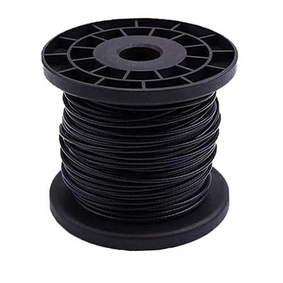 Ein guter Preis. Galvanisiertes Stahlkabel Seil PVC beschichtet Stahldraht Kabel 1/8 