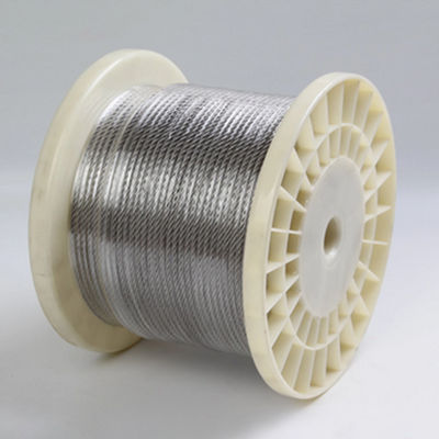 Ein guter Preis. 7x19 Edelstahlkabel 3,2 mm Edelstahldrahtseil und -konstruktion mit sonstiger Oberflächenveredelung Online