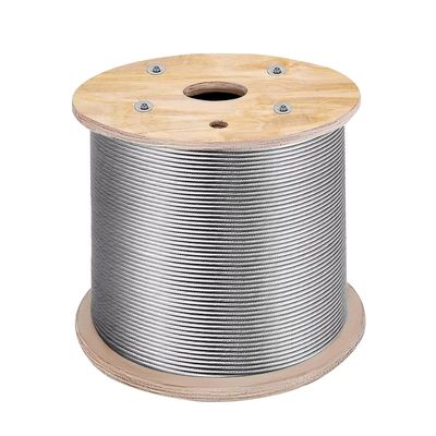 Ein guter Preis. 7*7 PVC-beschichtetes Stahldrahtseil für die Bauindustrie für schwere Anwendungen Durchmesser 0,36 m bis 16 mm Online