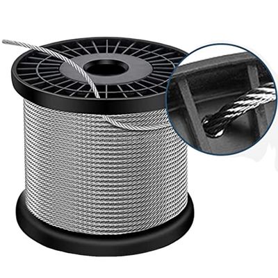 Ein guter Preis. Edelstahldrahtseil 304 304L 316 316L Inoxkabel 19x7 18x7 FC mit C-Gehalt 0,08 und ISO9001/ISO14001 Zertifikat Online