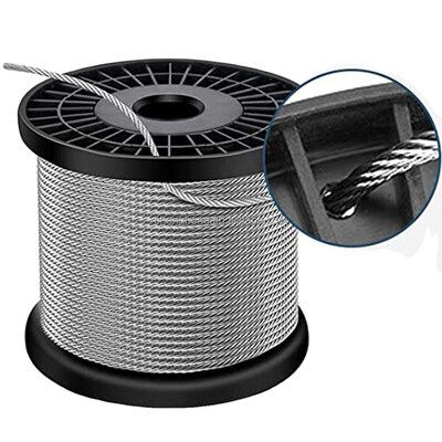 Ein guter Preis. AISI304 304L 316 316L Edelstahlseil SS-Kabel mit 7x7-Konstruktion für Marineanwendungen online