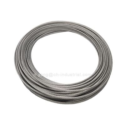 Ein guter Preis. 120 Fuß 1/8 Zoll T316 Edelstahl-Flugzeugkabel 7x7 Stränge Drahtseil für DIY Decking Railing Kit Bau Online