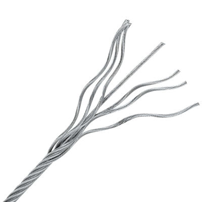 Ein guter Preis. Rostdichtes Stahldrahtseil 304 Edelstahlkabel zum Verpacken im Freien 7X19 Online
