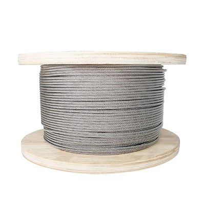 Ein guter Preis. 150ft Standard AiSi 7x7 Stahldrahtkabel SS 7*7 Edelstahldrahtseil Industrie Online