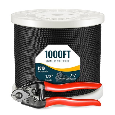 Ein guter Preis. 304 Edelstahlseil 7x19 Konstruktion 10mm Durchmesser SS-Kabel für Balustraden-Deckgeländer online