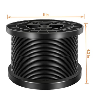 Ein guter Preis. PVC-ummanteltes Kohlenstoffstahlseil mit 7x7 / 7x19 Konstruktion für industrielle Anwendungen online