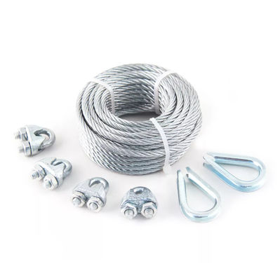 Ein guter Preis. Typ 316 Edelstahl SS Kabeldeck Geländer Hardware-Kits System 1/8 Zoll Stahl Kabel Seil Draht T316 7x7 Draht Seil Online