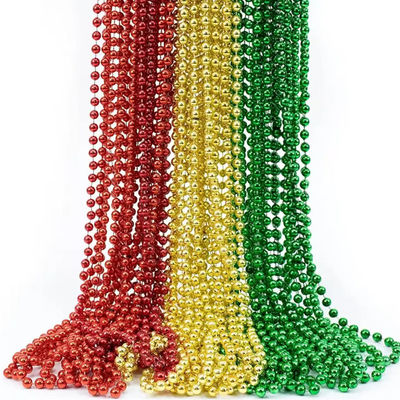 2.4mm Kunststoffkugelkette Silberkugelkette Weißgoldkugelkette