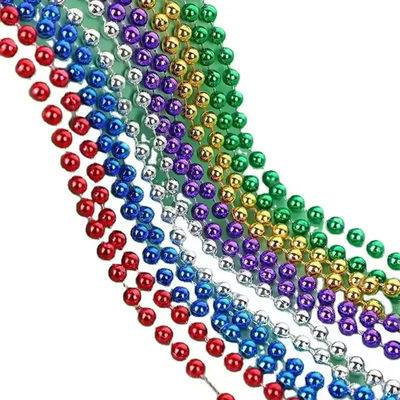 Rollkettenfunktion 2,4 mm Kunststoff Silberkugelkette in großen Mengen