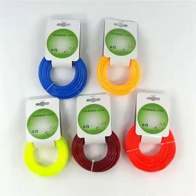Ein guter Preis. Rund Orangen Nylon Trimmer Linie Bürste Schneider Nylon Unkraut String 15m Kartenkopf Online