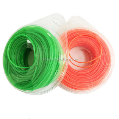Ein guter Preis. Verschiedene Farben 3,0 mm Quadrat / Rund / Sechseck / Stern Nylon Trimmer Linie 100% Nylon Material Online
