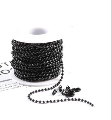 Ein guter Preis. Funktion Rollerkette Edelstahl vorgeschnitten 2,4 mm Kugelkette für Dogtag Online