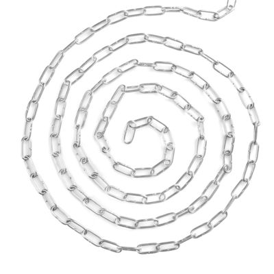 Hochleistungs-Edelstahlkette mit Rost- und Korrosionsbeständigkeit, sicherer Arbeitslast und beidseitigem geschlossenem Langkettendesign