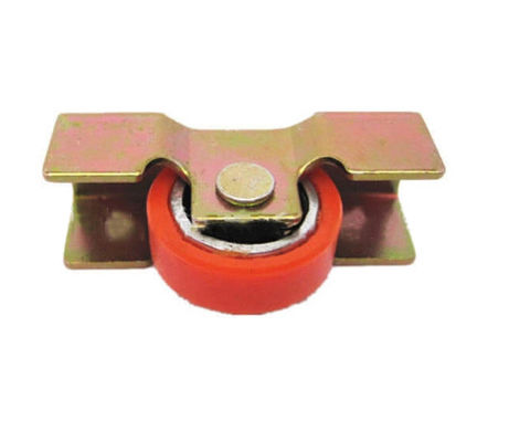 Verzinkte Tür- und Fensterrolle Nylon-Rolle V-Nut Zink-beschichtetes Schiebefenster-Rad für Panama