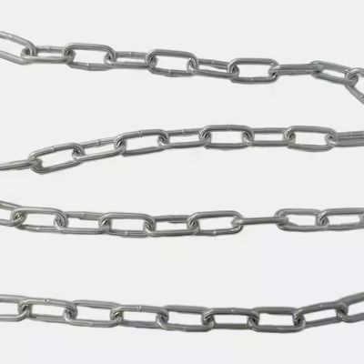 Ein guter Preis. 3 mm Großhandel hochwertige Q235 geschweißte Zinkverzinkte Kette für den Außenbereich Online