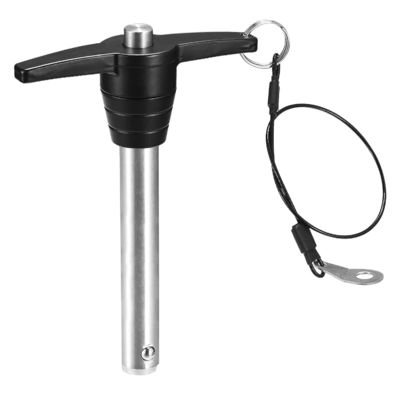 Ein guter Preis. 5/8-Zoll-T-Handgriffe Schnellentlastungspin mit Drückknopf für einfaches Ballverriegeln Online